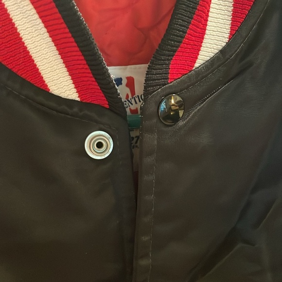 Starter - Vintage Portland Trailblazers Blazers 90’s snap front jacket coat NBA - Picture 11 of 12